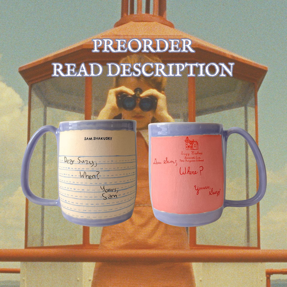 ✦✦PREORDER - READ DESCRIPTION✦✦ Moonrise Kingdom Letters